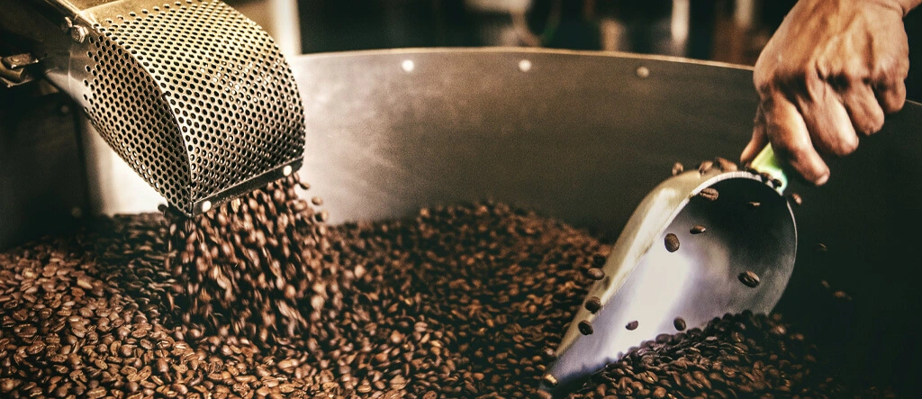 A close-up image of a diverse assortment of the finest coffee beans, symbolizing the quest for the perfect brew.