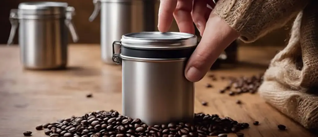 A selection of the best coffee canisters designed for preserving coffee freshness.