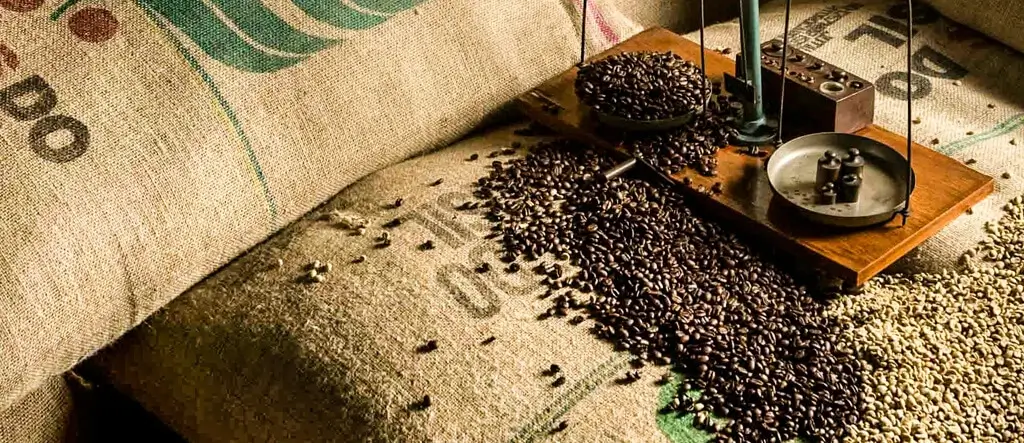 Bold and robust coffee beans ideal for a strong, full-bodied coffee experience