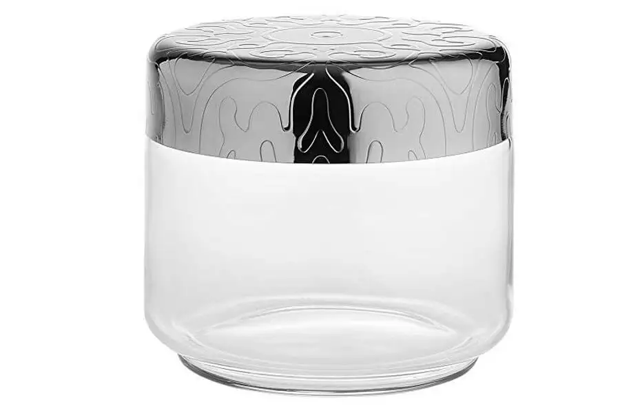 Alessi Glass Jar with Hermetic Lid