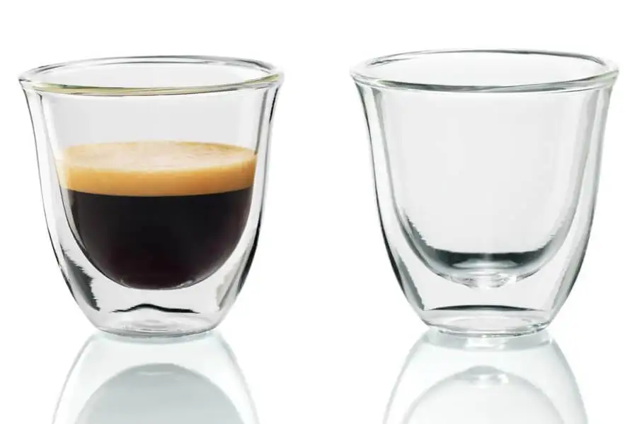 De'Longhi Double Wall Espresso Cups