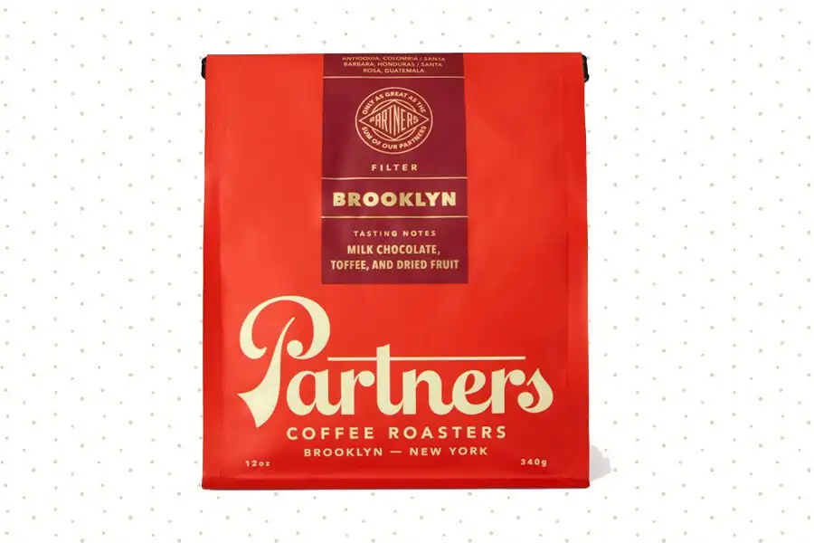 Partners Coffee Roasters Brooklyn Blend Whole Bean Coffee