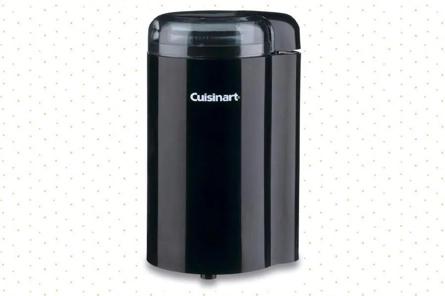 Cuisinart DCG-20BKN Coffee Grinder with Compact Design and Stainless Steel Blades