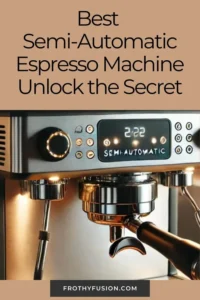 Semi-Automatic Espresso Machines - Control & Convenience 3 A budget-friendly PID espresso machine brewing a perfect shot, showcasing precise temperature control for consistent coffee.