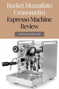 Rocket Mozzafiato Review (2026): Worth Buying?☕ 3 Side view of the Rocket Mozzafiato Cronometro espresso machine, showcasing its sleek stainless steel design and high-quality craftsmanship