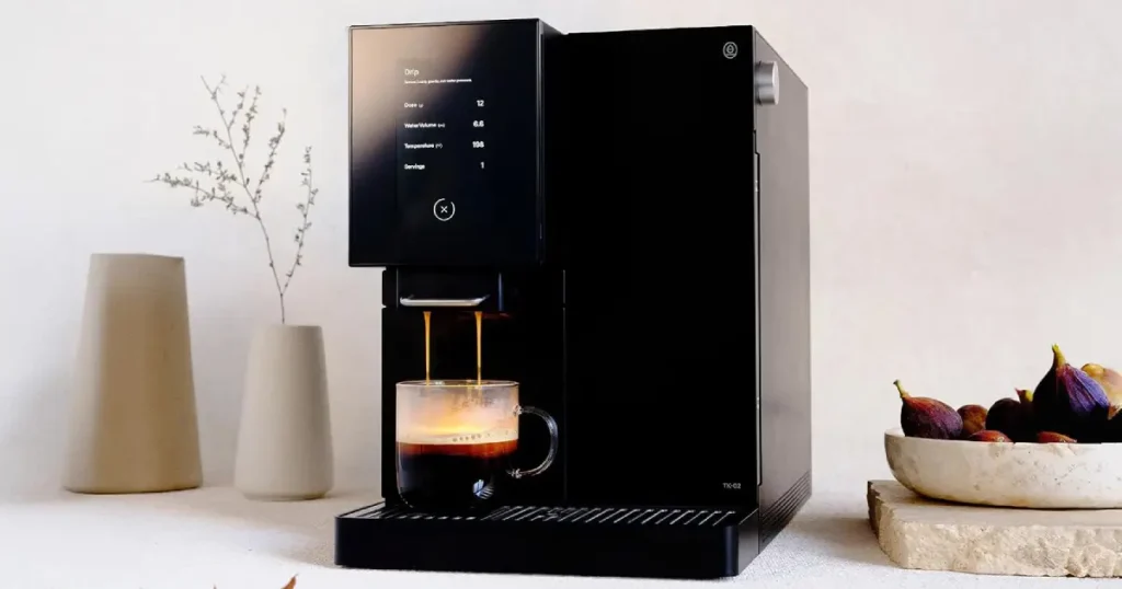 Terra Kaffe Review (2026): Is It Worth Buying? ☕🌱 58 Terra Kaffe espresso machine on a modern kitchen countertop for home coffee