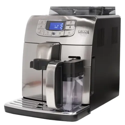 gaggia-velasca-espresso-machine-product Side view of the Gaggia Velasca automatic espresso machine