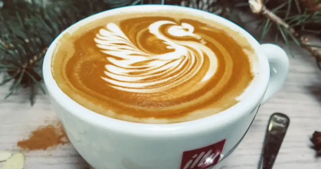 Best Latte Art Tools (2026 Buyer's Guide)☕🎨 41 Beautiful swan latte art poured into a latte using the best latte art tools and silky microfoam.