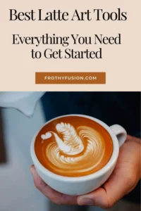 Best Latte Art Tools (2026 Buyer's Guide)☕🎨 3 A beautifully crafted latte with intricate latte art, highlighting the best tools to create stunning coffee designs.