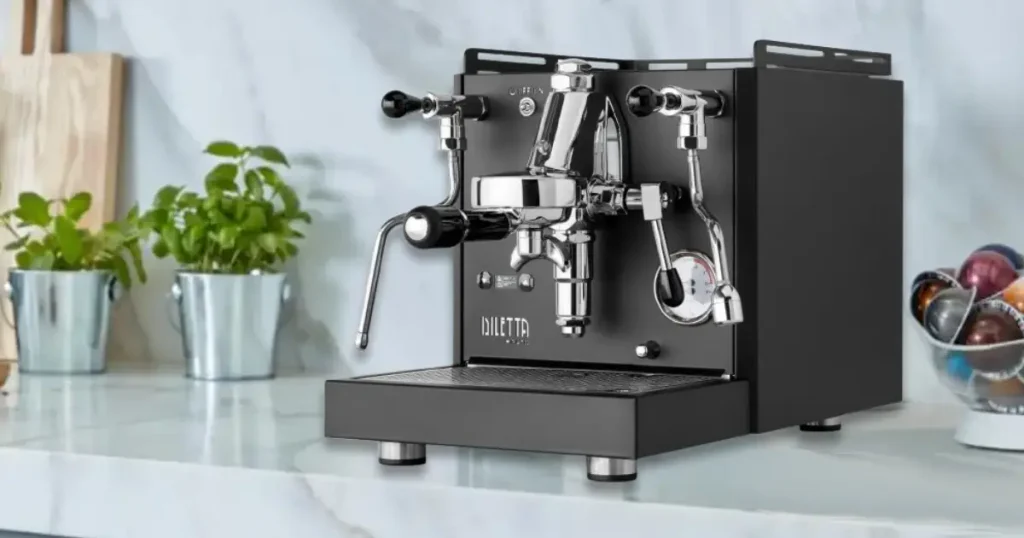 Diletta Alto Espresso Machine Review Coffee Lover's Dream 39 Diletta Alto Espresso Machine with dual boiler and E61 group head, designed for home baristas to brew café-quality espresso and steam milk.