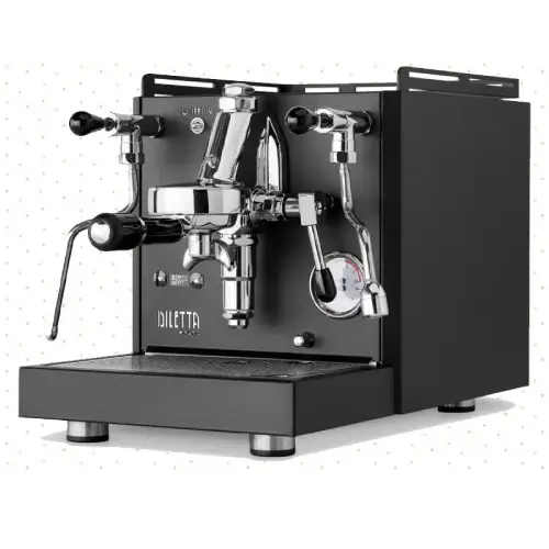 Diletta Alto – A Dual Boiler Espresso Machine for Home Baristas Diletta Alto Espresso Machine with dual boiler and E61 group head, designed for home baristas to brew café-quality espresso and steam milk.