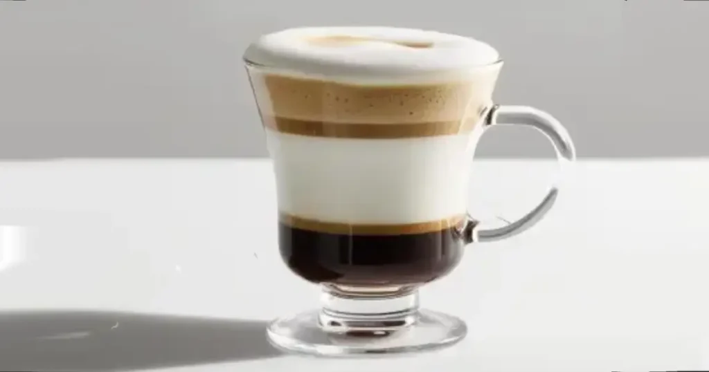 Macchiato - For Strong Coffee Lovers 4 Steamed milk poured first, topped with a shot of espresso—creating a layered, mellow drink that’s smooth and creamy.