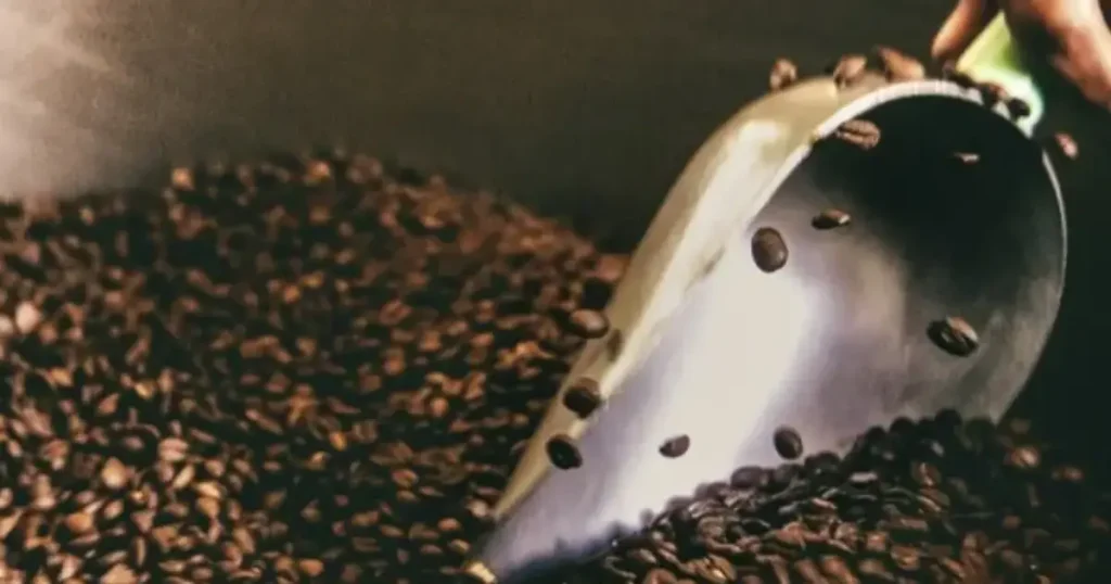 Best Coffee Beans for Espresso Lovers ☕ 99 Best coffee beans being roasted in a commercial coffee roaster