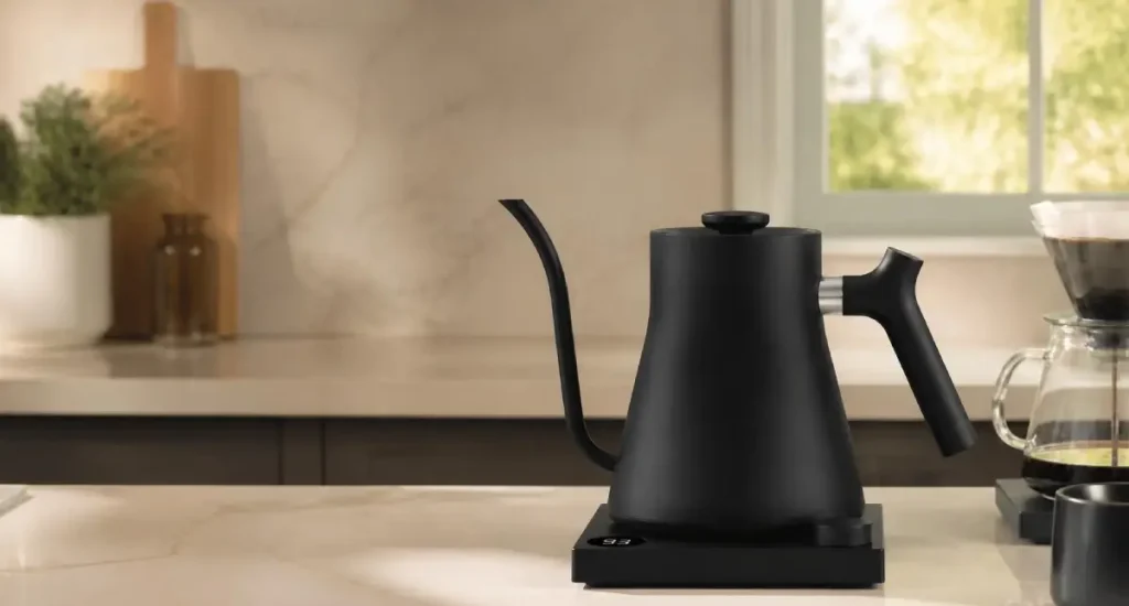 Fellow Stagg EKG Electric Kettle 3 Fellow Stagg EKG pour-over perfection. Precision spout ensures a smooth, steady flow for better-tasting coffee.