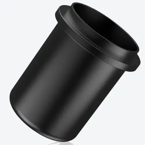 IKAPE 58mm Aluminum Espresso Dosing Cup Black IKAPE aluminum dosing cup designed for 58mm espresso portafilters.