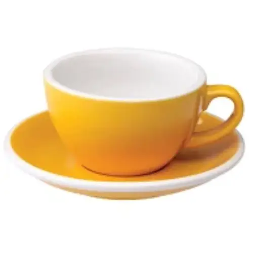 Loveramics Egg Cup and Saucer Set Loveramics Egg Cup and Saucer set in white ceramic with modern minimalist design