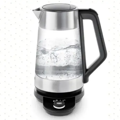 OXO Brew β Adjustable Temperature Gooseneck Kettle for Precise Pour-Over Brewing OXO Brew Adjustable Temperature Kettle with digital base and stainless steel gooseneck design