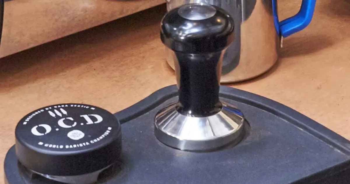 Rhinoware Coffee Tamper Review – Budget-Friendly, Barista-Approved 2 Rhinoware Coffee Tamper – 58mm Stainless Steel Tamper with Ergonomic Handle