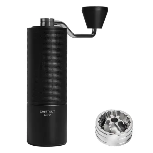 Timemore Chestnut C3 Manual Coffee Grinder Timemore Chestnut C3 manual coffee grinder with precision stainless steel burrs and sleek design
