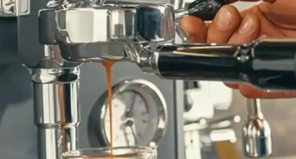 What Is a PID Espresso Machine (And Do You Need One?) 🌡️ 96 What is a PID espresso machine - Machine showing the Digital PID temperature control display on an espresso machine close-up.