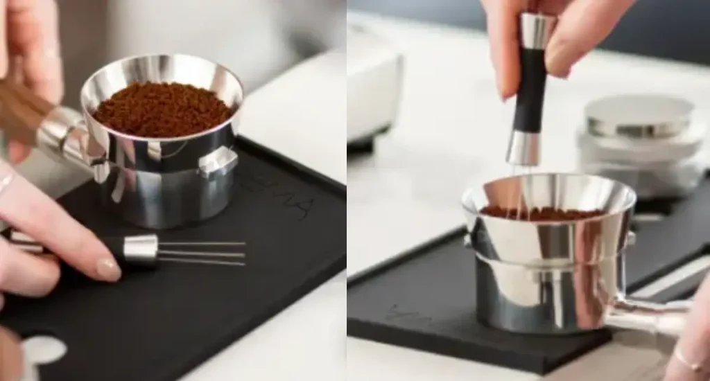 How to Use a WDT Tool for Espresso (Like a Pro) ☕ 4 How to use a WDT Tool to reduce channeling and ensure even coffee grounds distribution