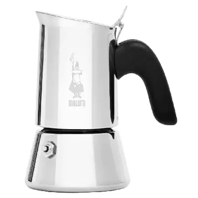 β Best Moka Pots for Strong, Stovetop Coffee 10 Bialetti Venus Stainless Steel Moka Pot