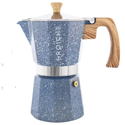GROSCHE Milano – Budget-Friendly Moka Pot with Style GROSCHE Milano Moka pot in black finish with cool-touch handle