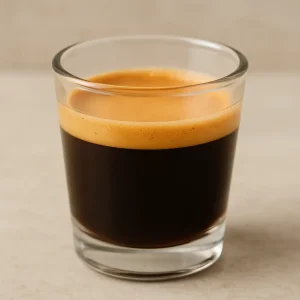 Exactly How Much Caffeine Is in 3 Shots of Espresso? 4 A rich ristretto shot topped with velvety golden crema in a small espresso cup