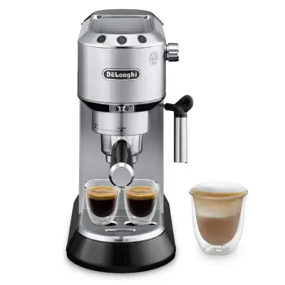 Breville Barista Pro Espresso Machine – Full Review & Buy on Amazon Breville Barista Pro espresso machine with steam wand and built-in grinder on a kitchen counter