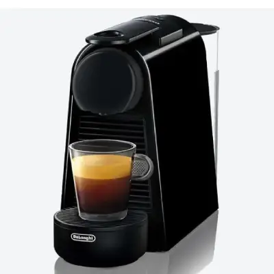 Nespresso Essenza Mini – Compact and Easy-to-Use Espresso Machine Compact Nespresso Essenza Mini single-serve espresso machine in a minimalist kitchen setup