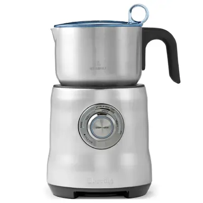 Breville Milk Café – Premium Milk Frother & Steamer Breville Milk Café milk frother and steamer creating silky microfoam for lattes and cappuccinos