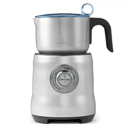 Breville Milk Café – Adjustable Milk Frother & Hot Chocolate Maker Breville Milk Café electric milk frother with temperature control