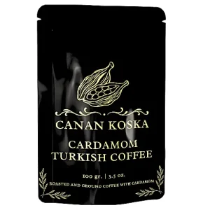 Canan Koska Cardamom Turkish Coffee Canan Koska Turkish coffee with cardamom finely ground