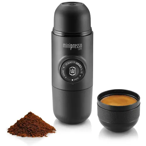 Wacaco Minipresso GR – portable espresso maker for ground coffee Wacaco Minipresso GR portable espresso maker for ground coffee