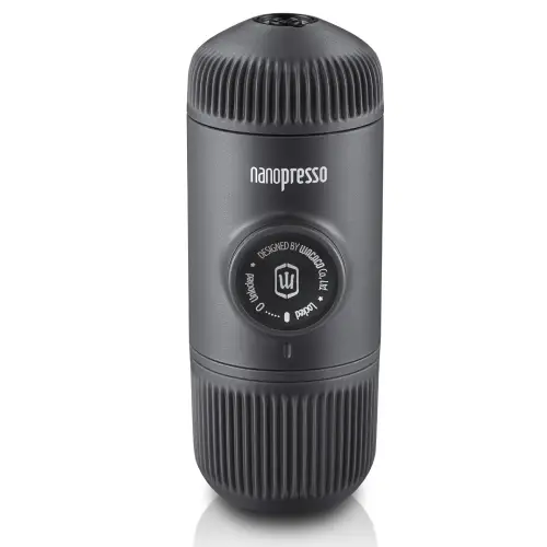 Wacaco Nanopresso β hand-powered portable espresso maker Wacaco Nanopresso portable espresso maker with hand pump and compact design