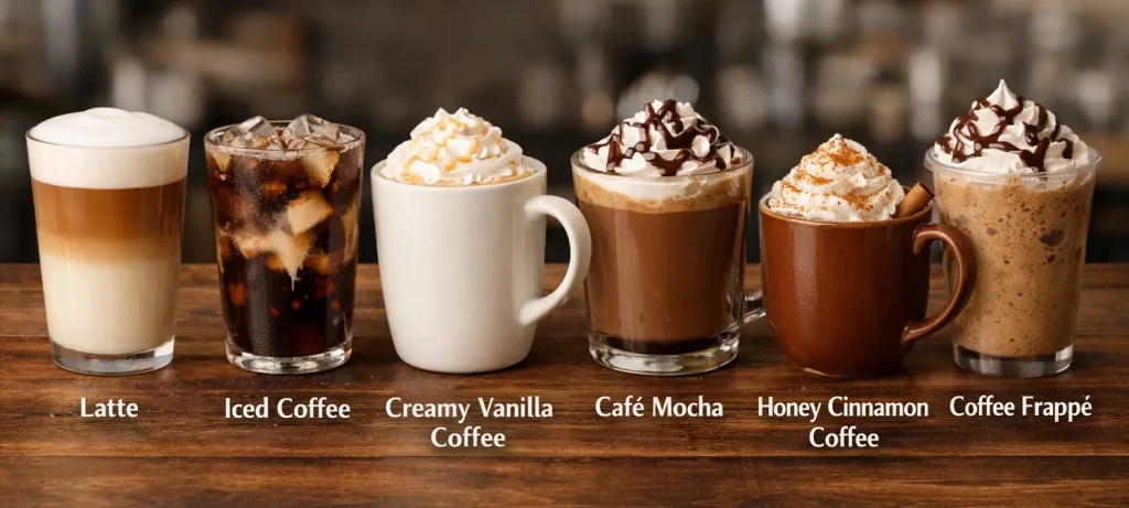 Easy Coffee Recipes No Espresso Machine Required 6 easy coffee recipes to make without an espresso machine, including classic latte, iced coffee, creamy vanilla coffee, café mocha, honey cinnamon coffee, and coffee frappé.