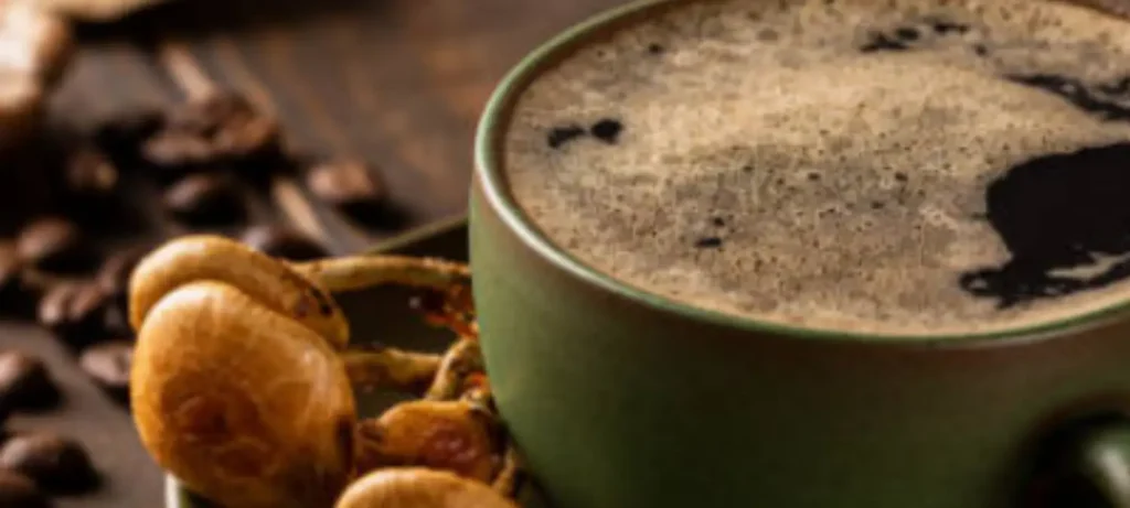 Mushroom Coffee Benefits: The Truth Behind the Hype 48 Mushroom coffee with medicinal mushrooms showing key mushroom coffee benefits