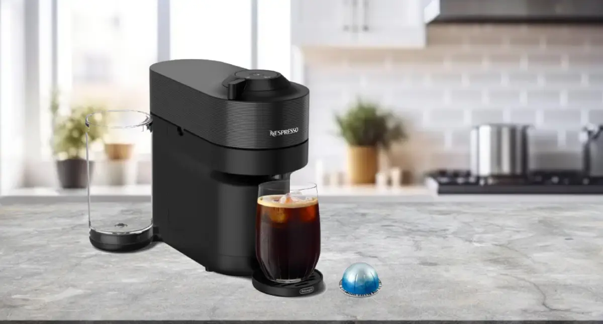 Nespresso Vertuo Pop Review – Is This the Best Budget Vertuo Machine? 2 Nespresso Vertuo Pop coffee machine for brewing espresso and coffee with Vertuo capsules