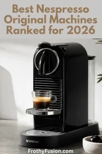 Best Nespresso Original Machines Ranked (2026): Every Model Compared 3 Guide showing how to choose the best Nespresso Original machines based on budget, kitchen space, and favorite coffee drinks.