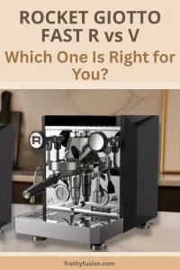 Rocket Giotto Fast Review: R vs V Compared (2026) 3 Rocket Giotto Fast R and Rocket Giotto Fast V espresso machines side by side on a modern kitchen bench for a 2026 comparison.